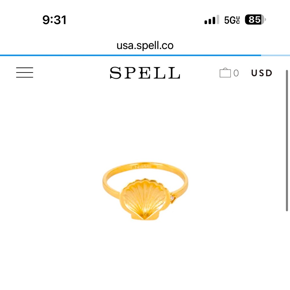 Spell Seaside ring